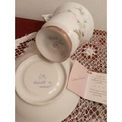 TAZZA DA COLLEZIONE FIORI DI PESCO