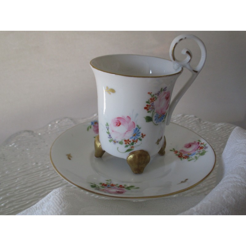 TAZZINA DA COLLEZIONE ROSE E FIORI