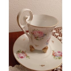 TAZZINA DA COLLEZIONE ROSE E FIORI