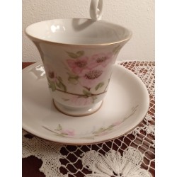 TAZZA DA COLLEZIONE FIORI DI PESCO
